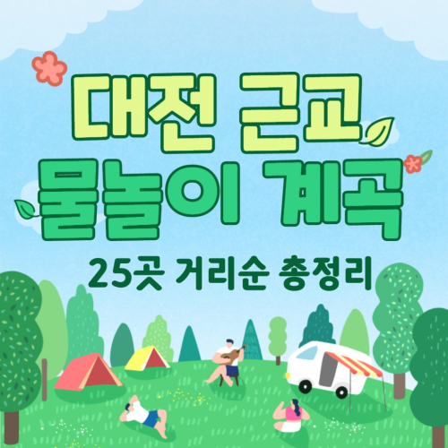 대전 근교 물놀이 계곡 25